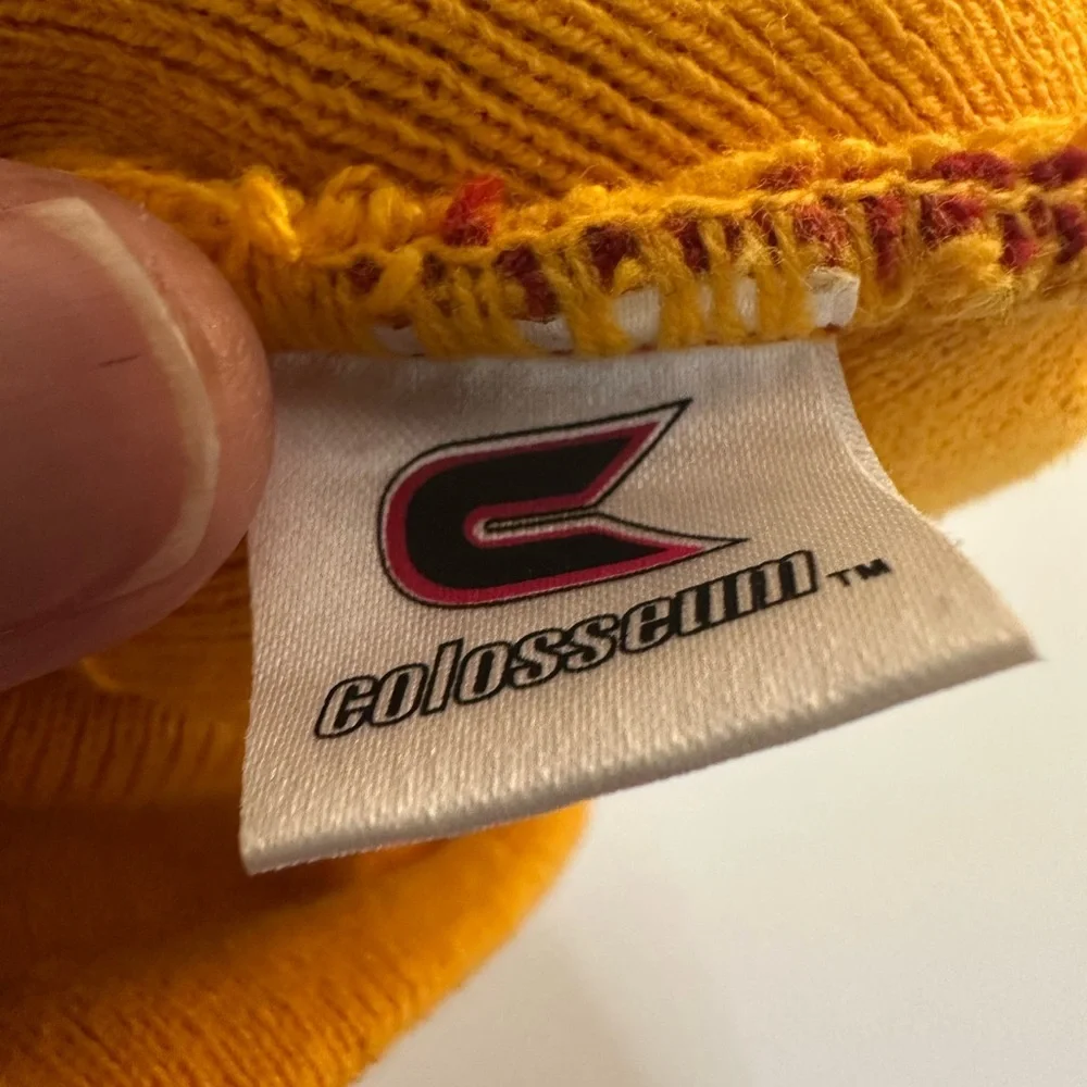 Colosseum‎ USC Trojans Football Classic Knit Burgundy & Gold Men's Winter Beanie
